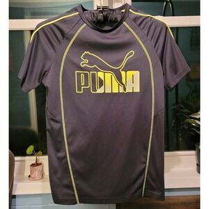 Puma Athletic‎ T-Shirt Activewear Training Tee Sport Top Kids Size L/XL